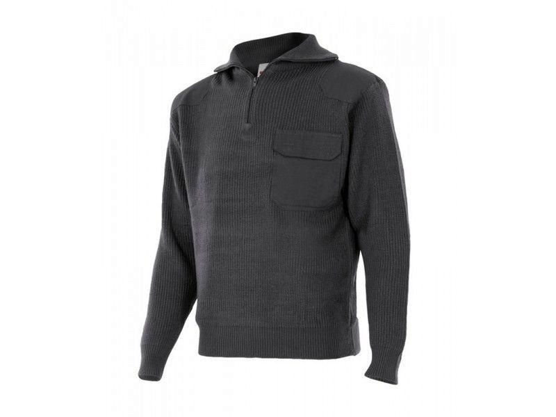 JERSEY REFORZADO GRIS T-XL.