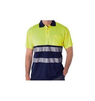 POLO A.V.M/C SUNNY  AMARILLO/MARINO T-XL.