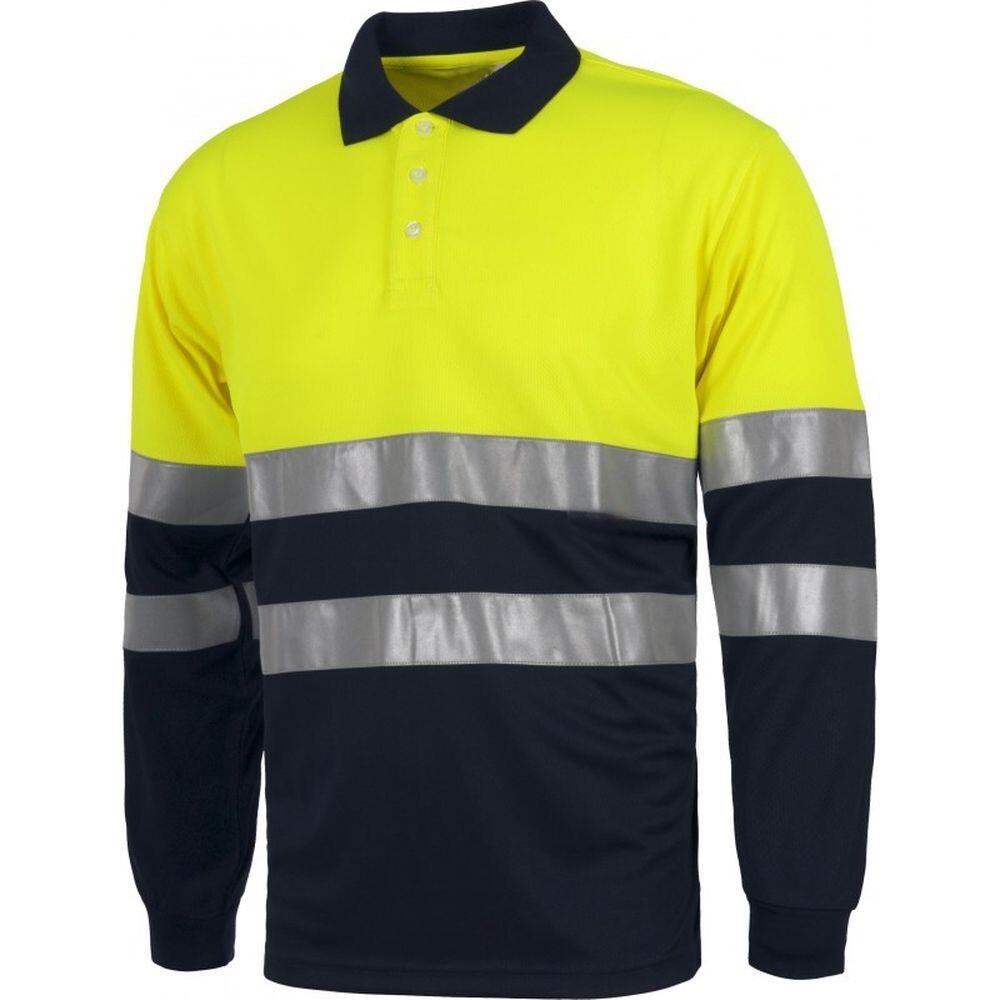 POLO A.V. M/L SUNNY PLUS  AMA/MAR T-4XL