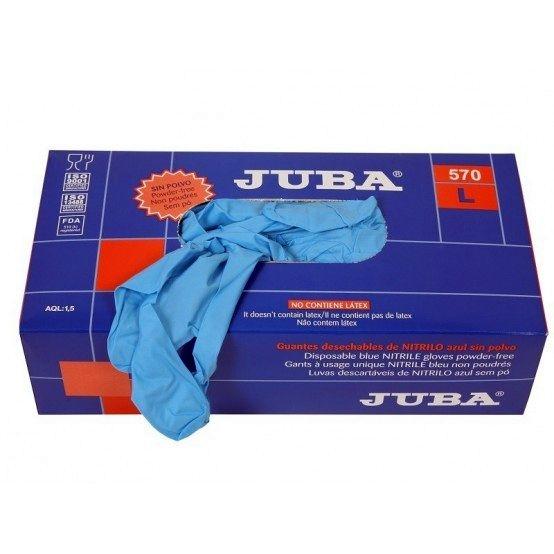 GUANTE NITRILO USAR Y TIRAR  S/POLV T-XL.(100 Uds)