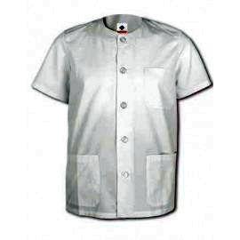 CHAQUETA PIJAMA BLANCA  ABIERTA T-12.