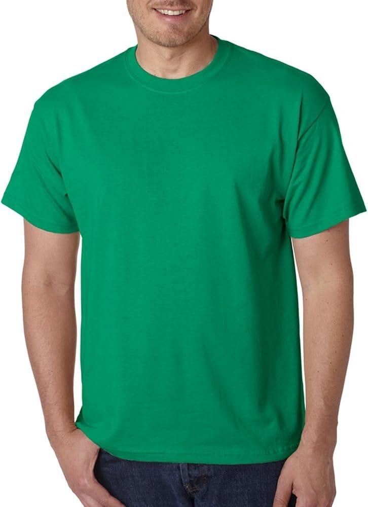 CAMISETA VERDE KELLY  PRELAVADA 150 GRS. T-XXL.