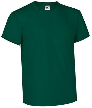 CAMISETA VERDE BOTELLA  M.C. PRELAVADA 150 GRS. T-XL