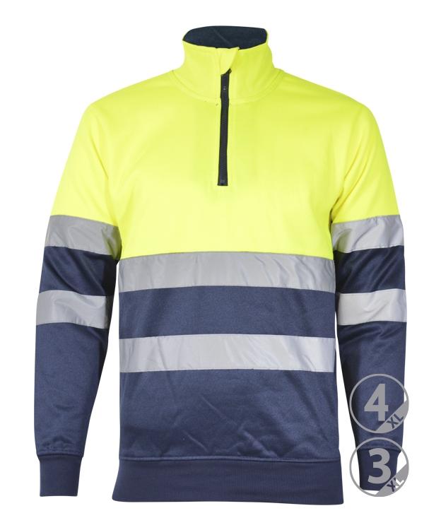 SUDADERA LONDON MEDIA CREM.  AV AMA/MAR T-M