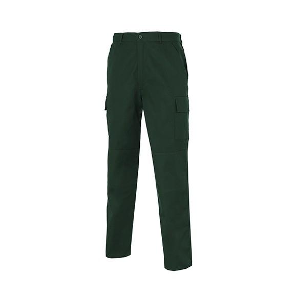 PANTALON MULTIBOLSILLOS VERDE  T-44