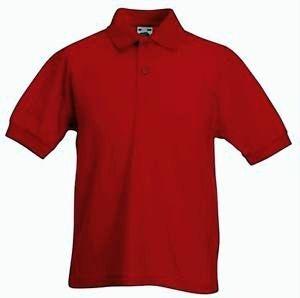 POLO FRUIT M. CORTA ROJO T-XL.