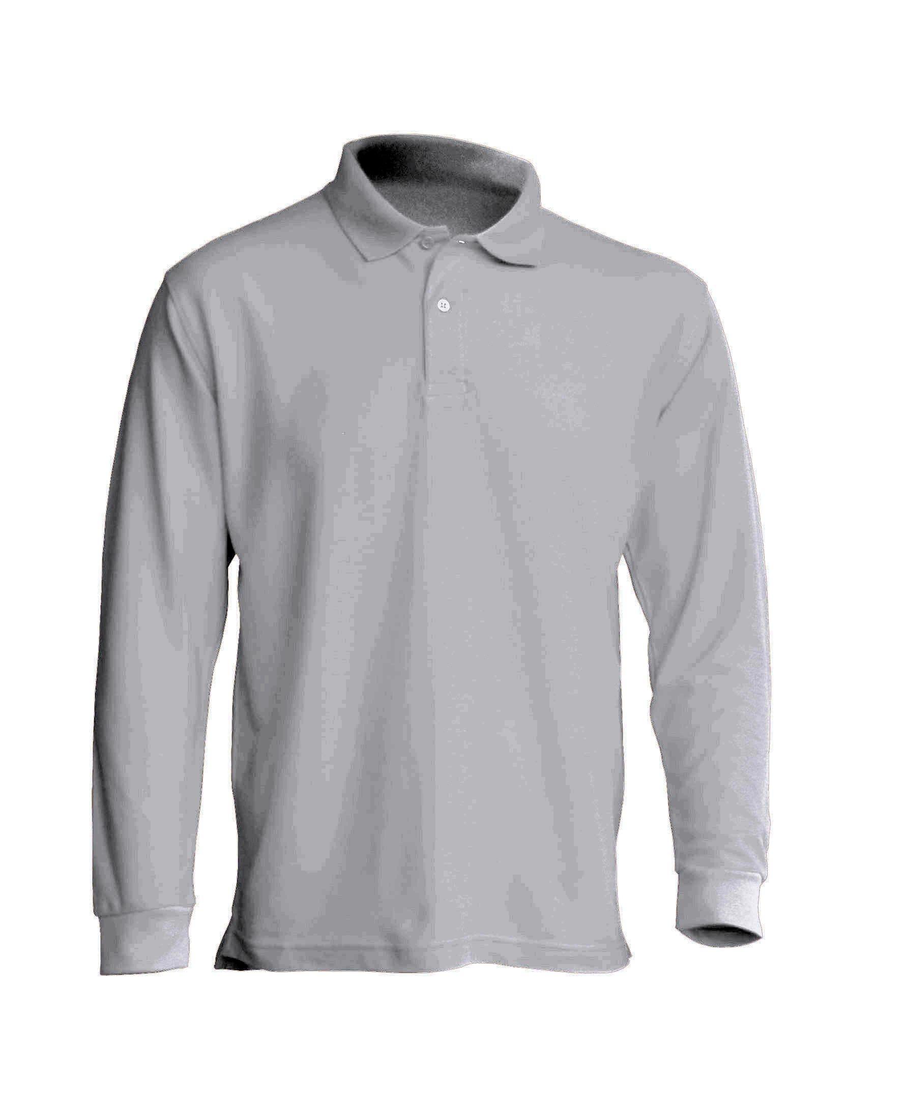 POLO BLANCO M.L. PRELAVADO   220 GRS. T-L.