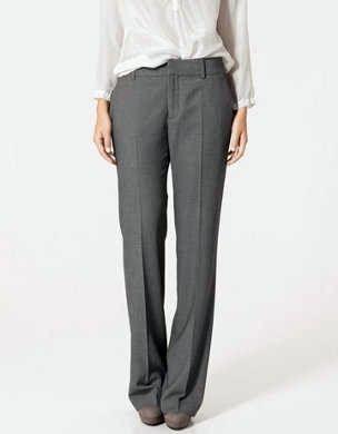 PANTALON SRA. GRIS POLIESTER  T-38