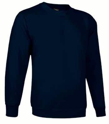 SUDADERA MARINO 295 GRS.  T-3XL.